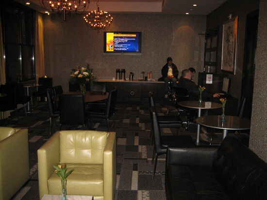 Aufenthaltsraum des Hotels