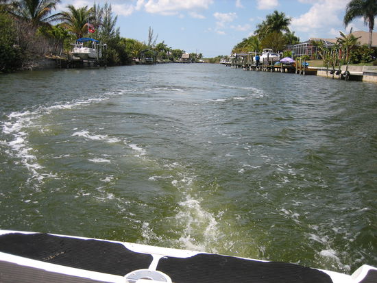 Kanal in Cape Coral