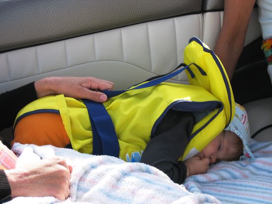 Schlaf findet man überall...