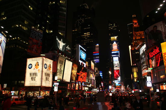 Time Square bei Nacht