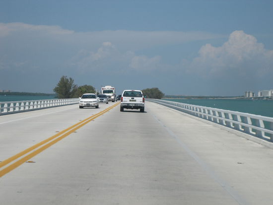 Allein die Fahrt nach Sanibel ist wunderschön!