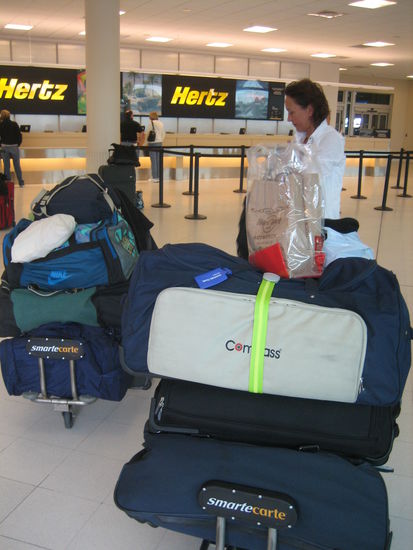 Das Ergebnis von 3 Wochen einkaufen....