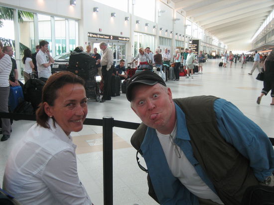 Die Warterei macht meinen Mann verrückt...