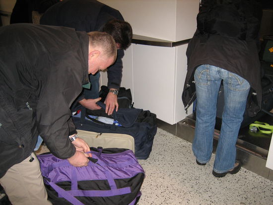 Und wieder umpacken.....