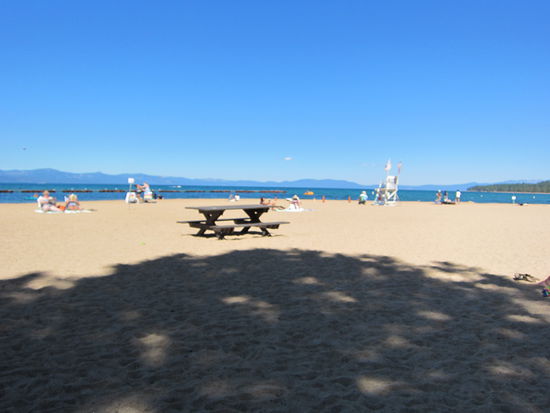 Strand am Lake Tahoe