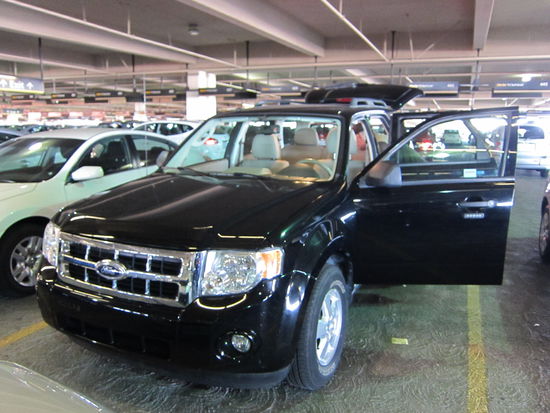 Unser treuer Begleiter. Nach dem Tachostand war das wohl seine letzte Reise....