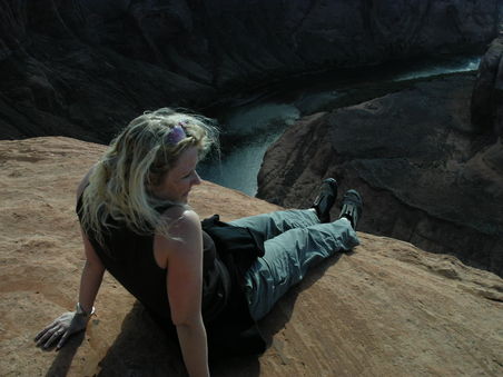 Und so ein Bild wollte ich eigentlich haben... (dieses stammt vom Horse Shoe Bend auf unserer Reise in 2004)