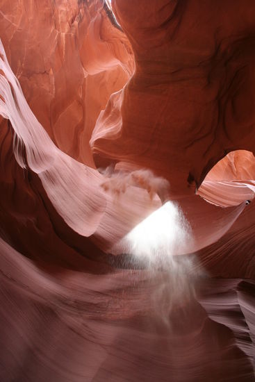 Staub im Sonnenlicht...