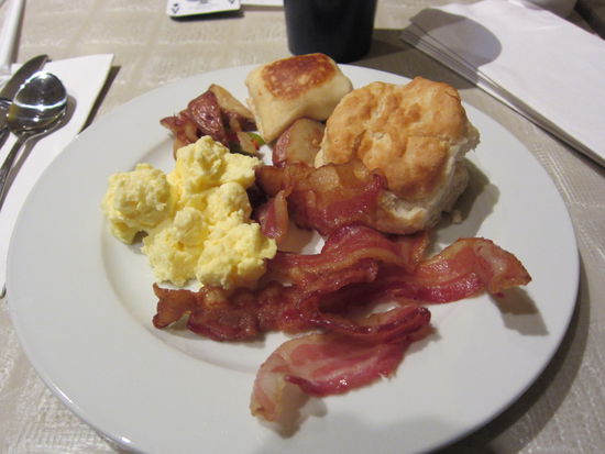 Frühstück im Harrah's. Lecker!