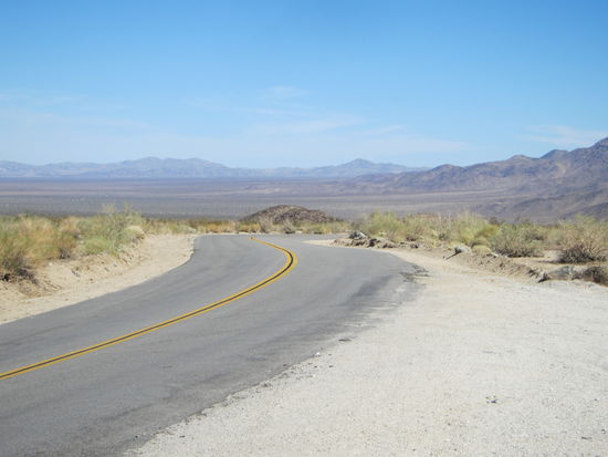 Wüste - soweit das Auge reicht...