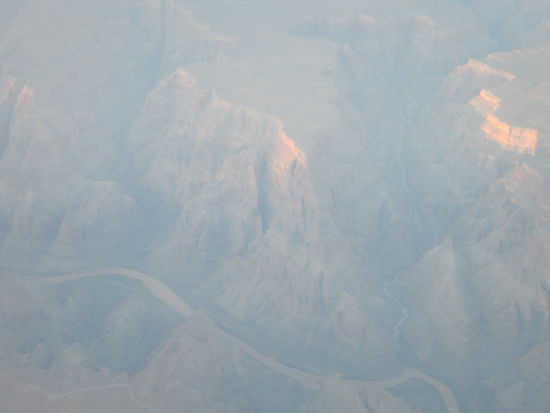 Zum Abschied noch der Grand Canyon von oben...