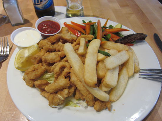 Calamari im Crazy Horse Monterey