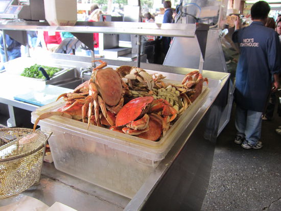 ... you should eat some fish at the Wharf....!