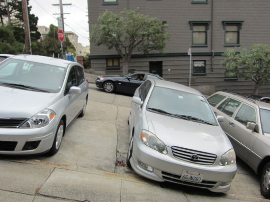 Ganz schön steil....