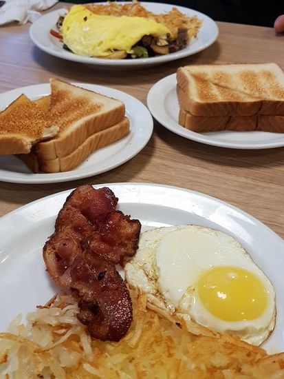 Frühstück auf amerikanisch....