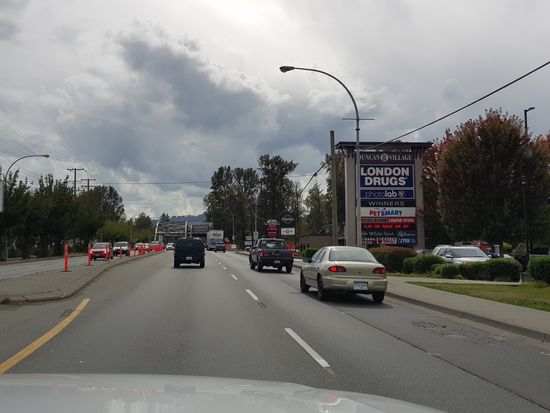 Auf dem Weg nach Victoria...