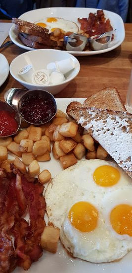 Frühstück auf amerikanisch...