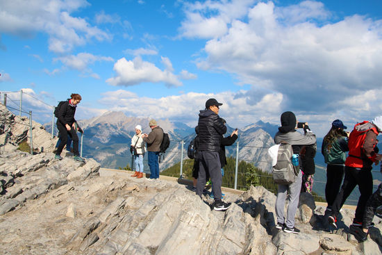 Wieder viel los hier oben...