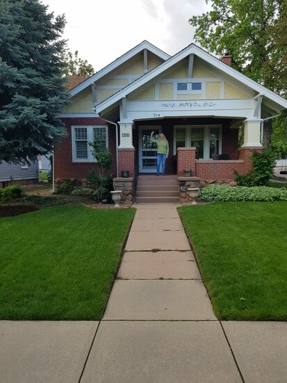Das kleine, süße Haus unserer Freunde in Boulder.