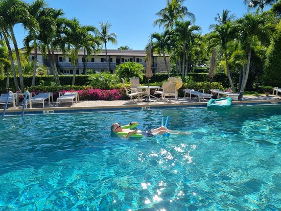 So lässt es sich aushalten....