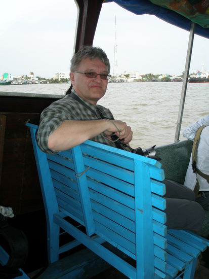Auf dem Mekong