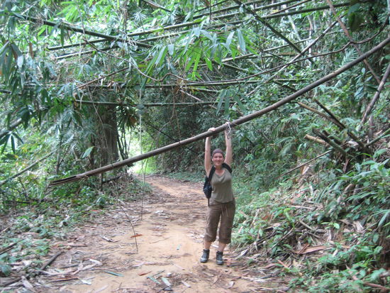 Anne im National Park