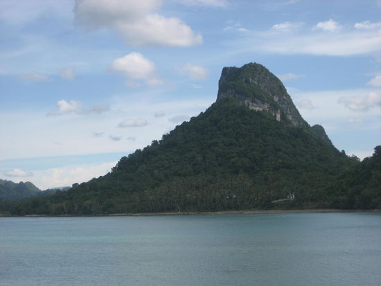 Aussicht von der Faehre nach Koh Samui
