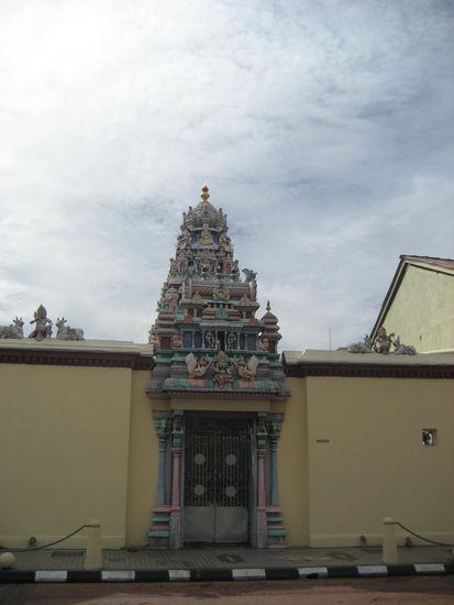 Indischer Tempel von Aussen