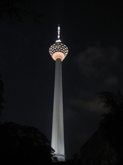 Kl Tower by night