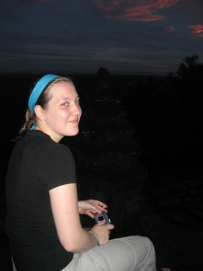 Anne im Sonnenaufgang