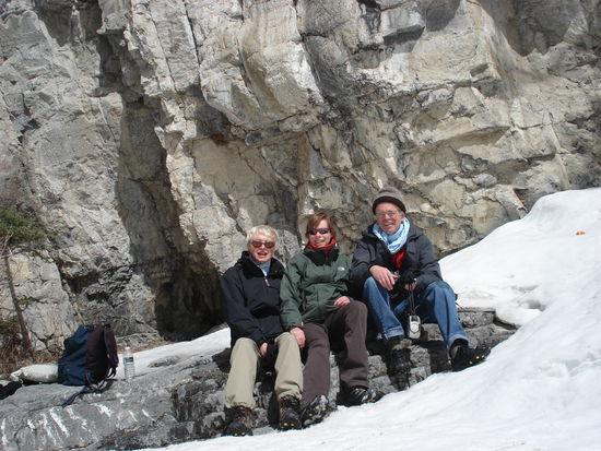 Having a little break.