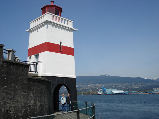 Lighthouse at the Stanley Park.