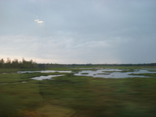 Aus'm Zug fotographiert