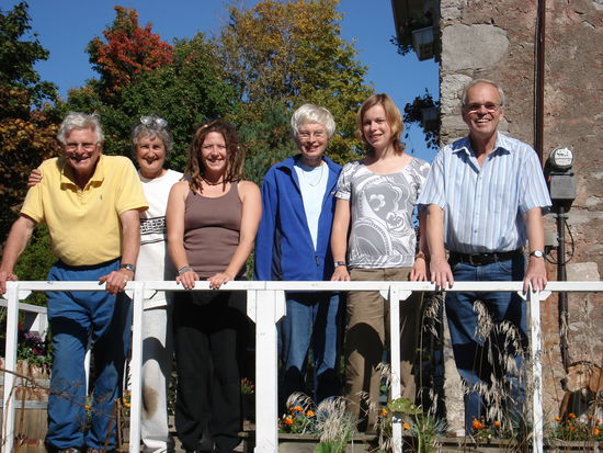 Willi, Didi, Lana, meine Mutter, ich und mein Vater