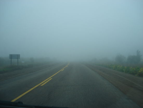 Das nenn ich mal Nebel.