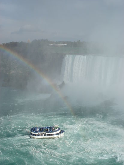 Maid of the Mist (so heisst das Boot)