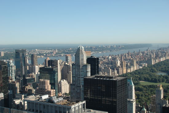 Blick vom Top of the Rock