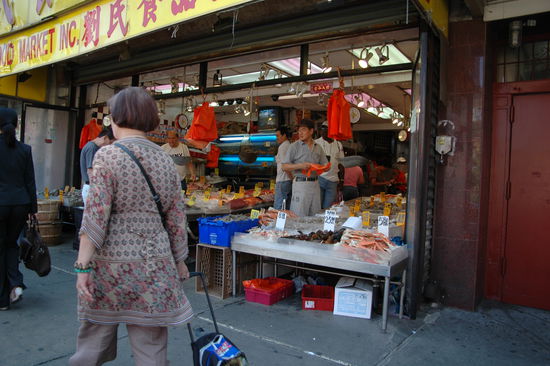 Meeresfrüchte - nicht immer etwas für empfindliche Nasen.