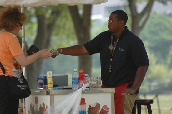 Eis macht die Hitze erträglicher....