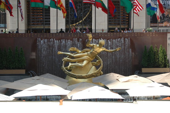 Prometeus beim Rockefeller Center