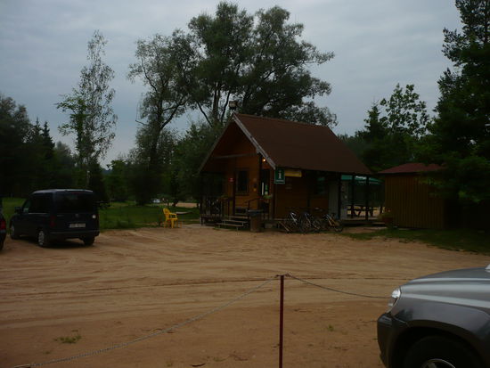 Unser Zeltplatz bei Cesis