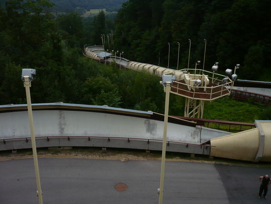 Die Bobbahn von Sigulda