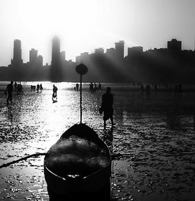 bombay - chowpatty beach
