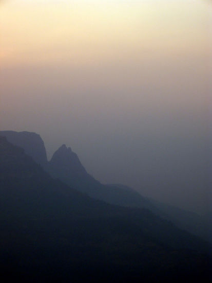 matheran - abendszene