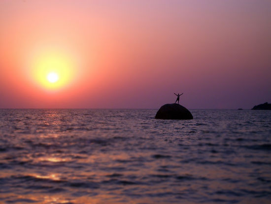 bucht vor palolem beach