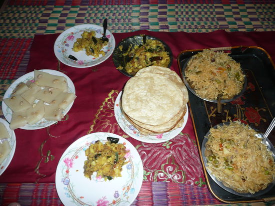 Leckeres Essen bei Saleem - unglaublich schmackhaft 