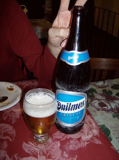 Una cerveza grande