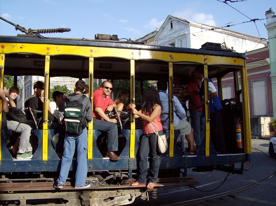 Fahrt durch Santa Teresa