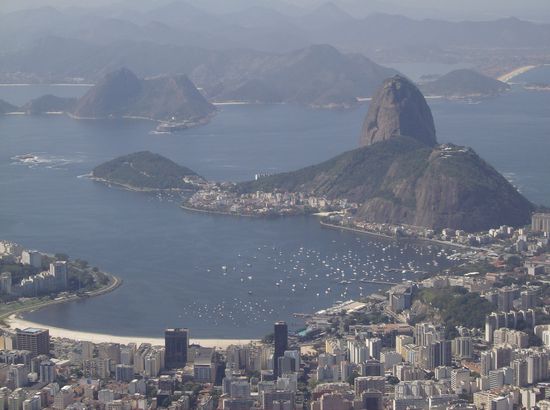 Stadtteil Botafogo und Zuckerhut