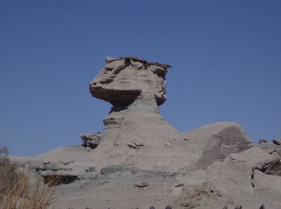 ein Abbild der Sphinx, hier war angeblich keine Menschenhand im Spiel, sondern alles Natur pur